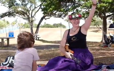 Baby Hula Cultural Immersion.  In-person Outside with Malia Helela