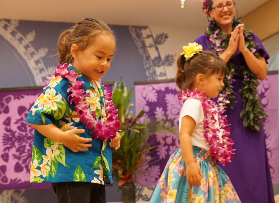 Keiki Hula Halau Spring Series 3-6 year olds- 12 week series. In-person with Malia Helela