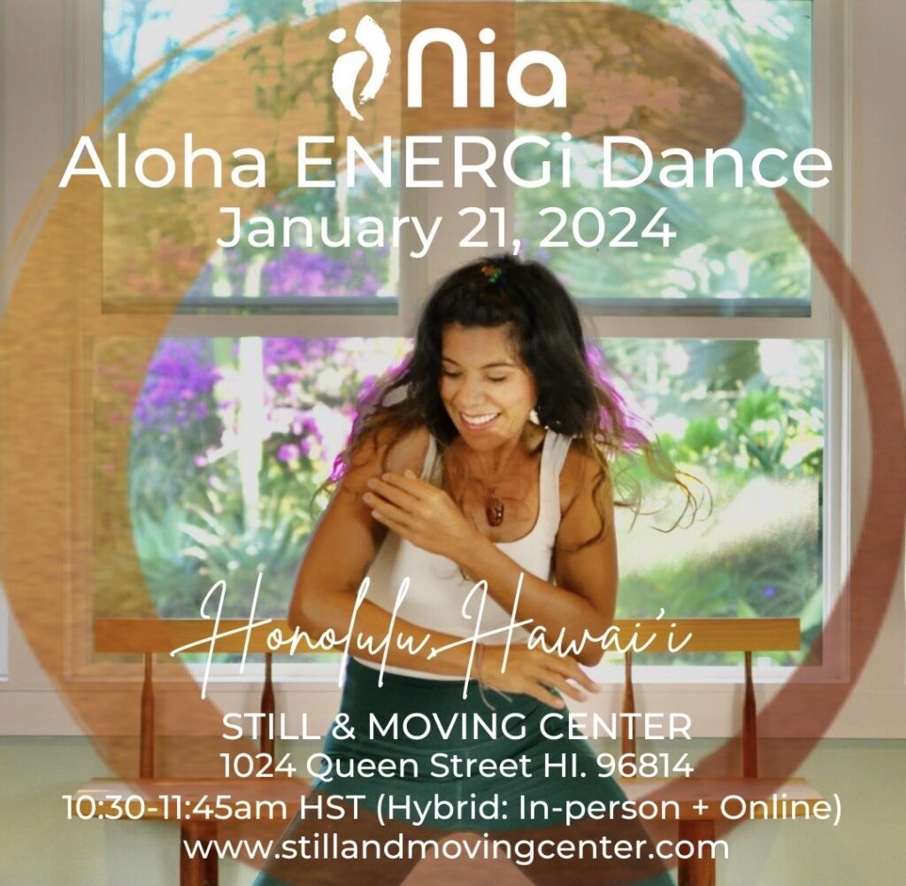 ENERGi Nia Dance – In person + Live Online with Valerie Sanchez