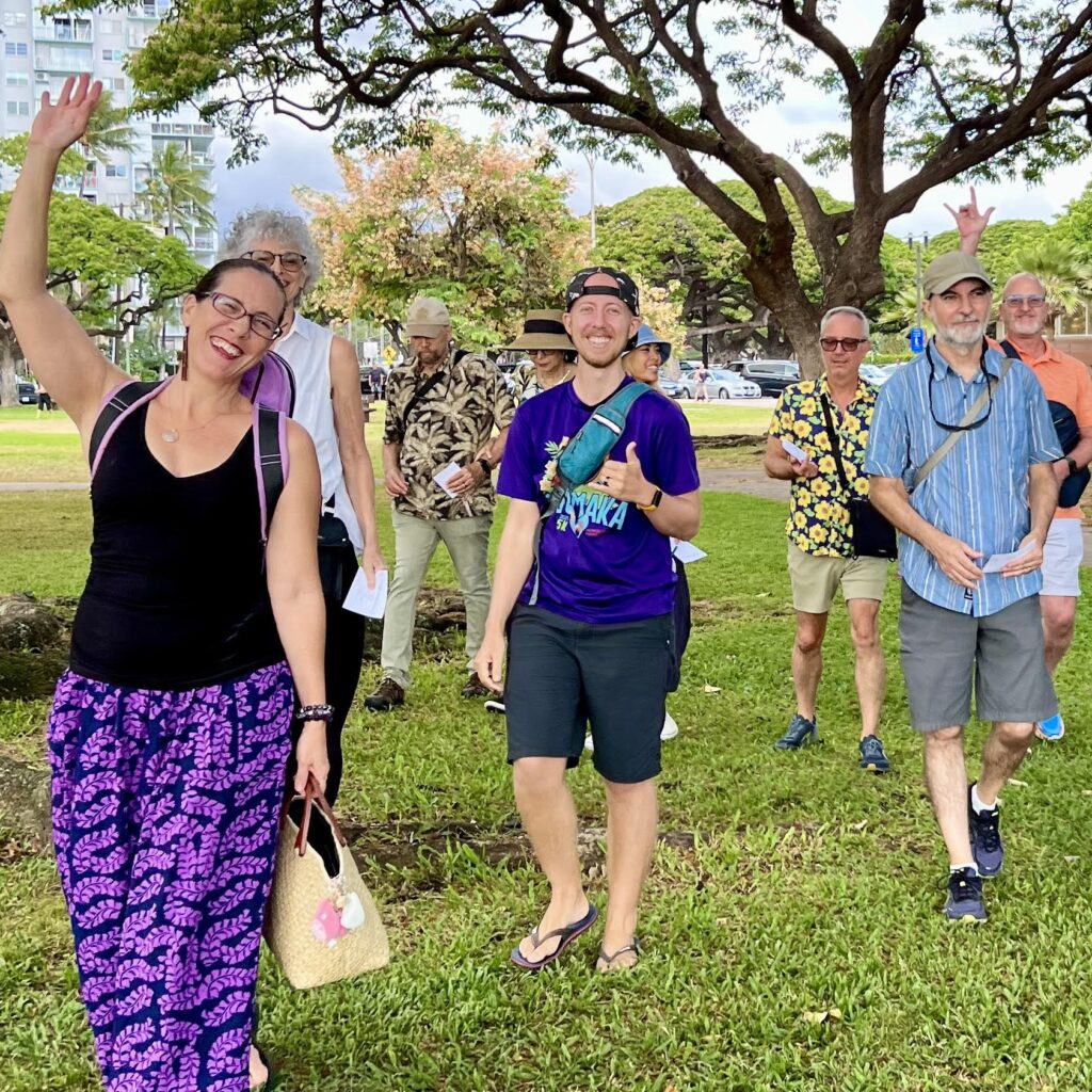 Waikīkī Walk Story with Kumu Mālia Helelā