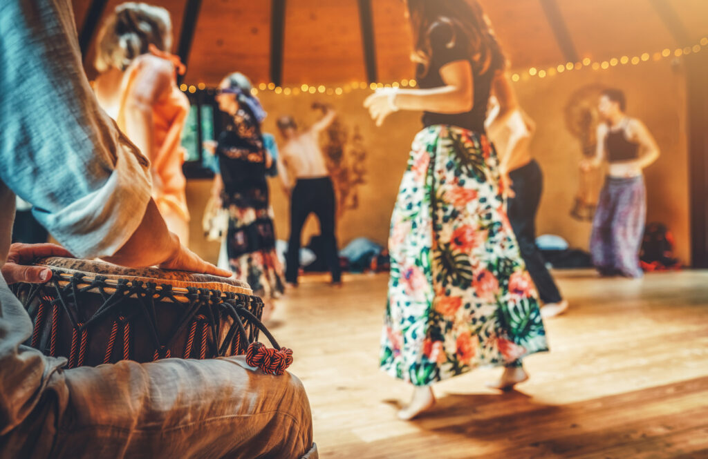 Around the World Dance Series to Live Drumming with Diandra Jones & Hollow Moon