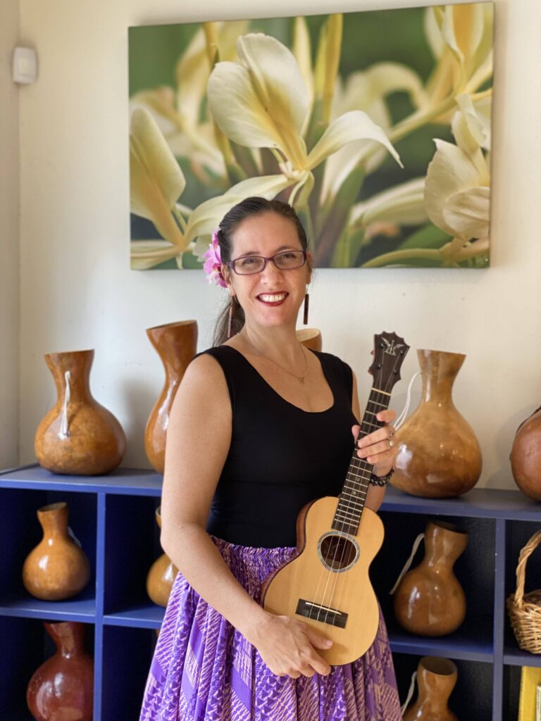 Live Music with Mālia & Friends followed by Open Mic and Vegetarian Potluck. In-person & Live Online