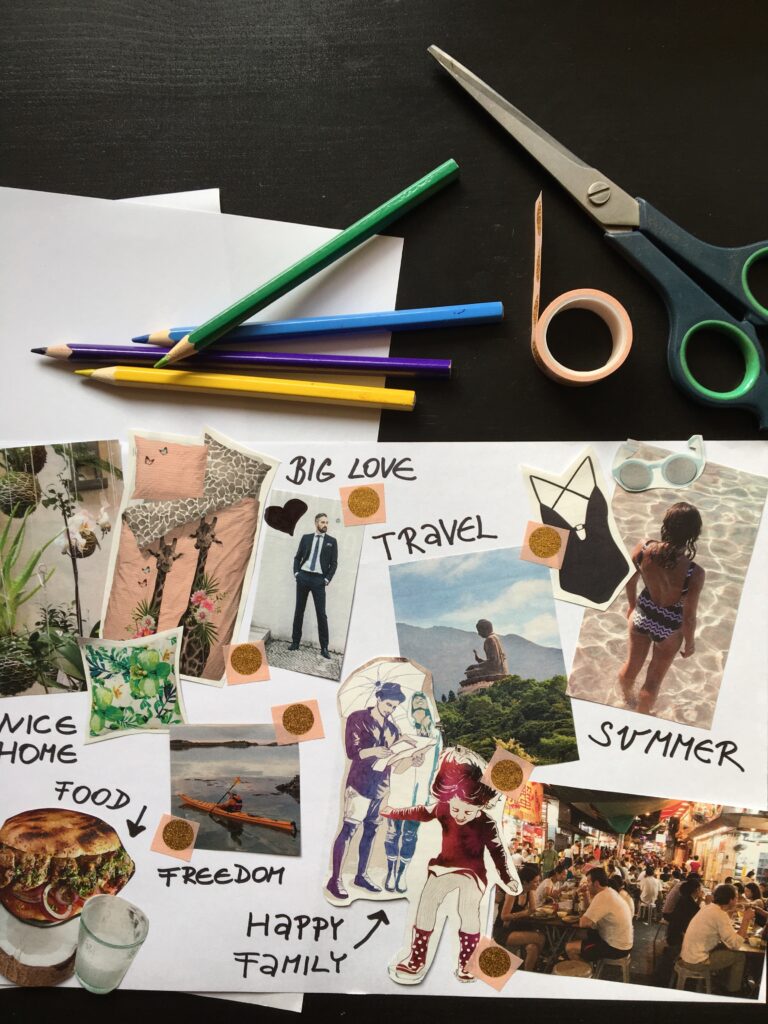 Vision Board Workshop: Design Your Year Ahead with Regina Lumsden. In-person & Live online
