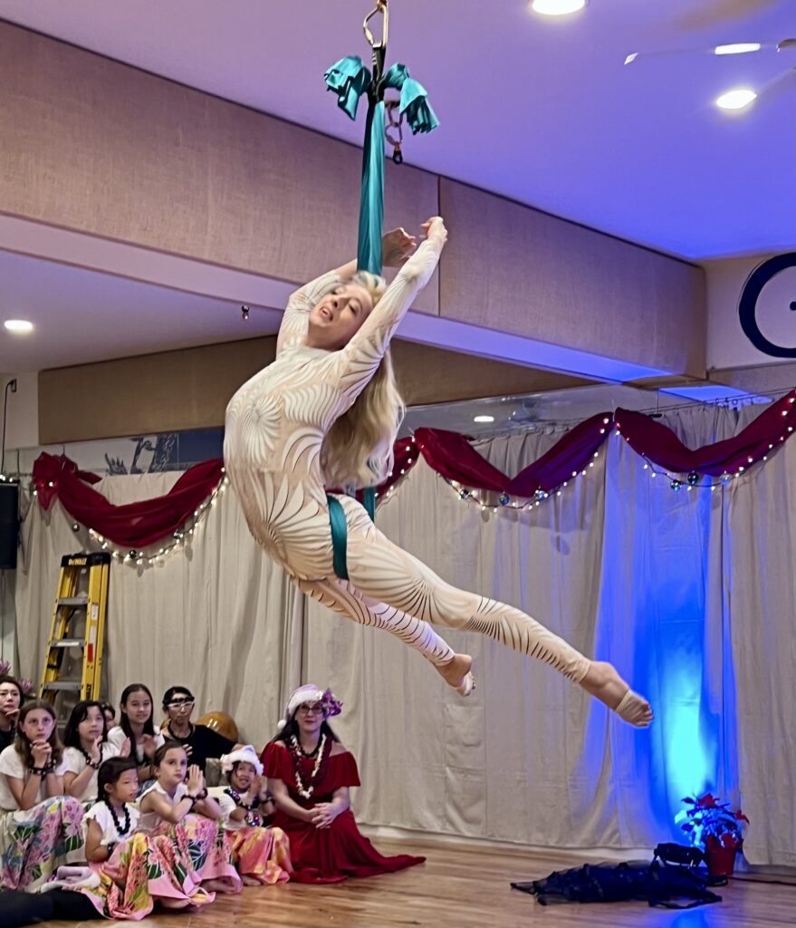 Floating Hearts: Kids Aerial Hammock Dance 8 Week Series (Ages 7-12) with Nikko Sarah Montecillo. In-person