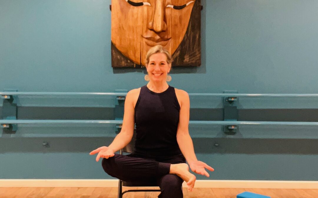 Chair Yoga for Strength, Mobility & Living Well with Robin Shepard. In-person & Live Online