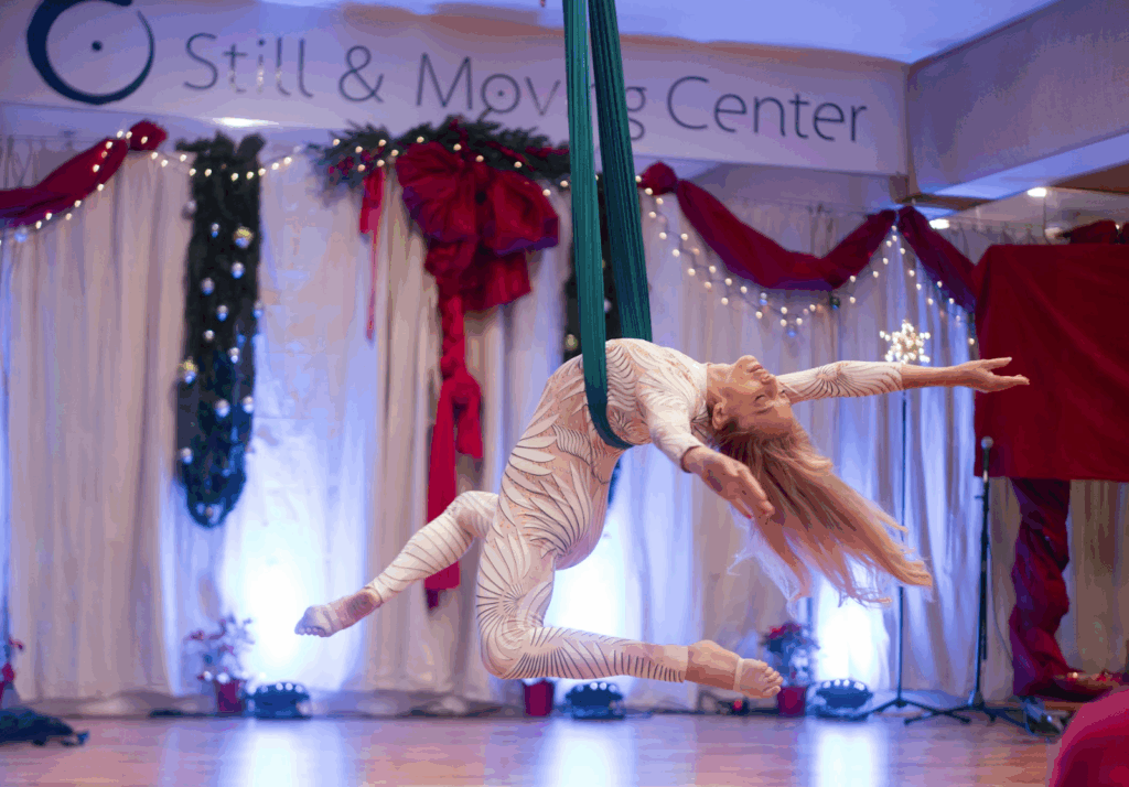 Aerial Hammock Dance 8 Week Birthday Performance series with Nikko Sarah Montecillo
