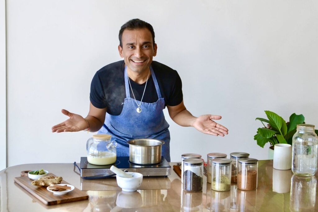 The Art of Making Indian Chai and Senses Harmony Workshop Deeshen Shah & Jade Chan. In-person & Live Online