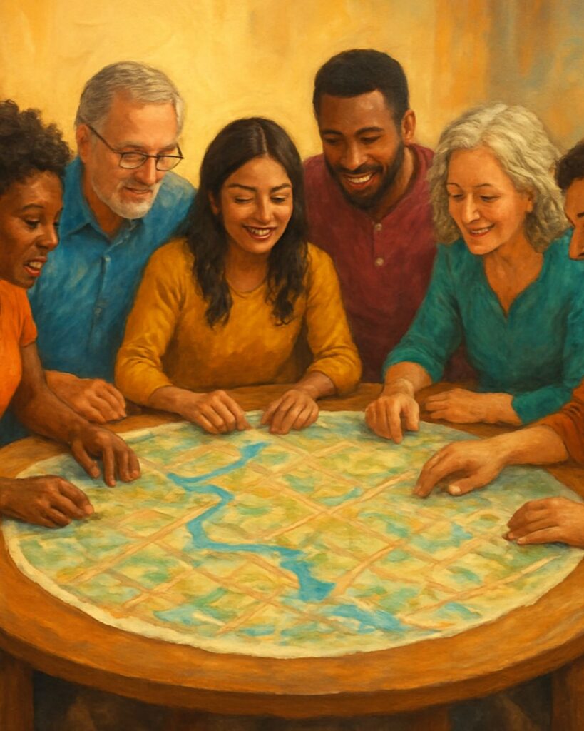 Round Table Conversation: Still & Moving Community Center for our Forever Home. In-Person & Live Online