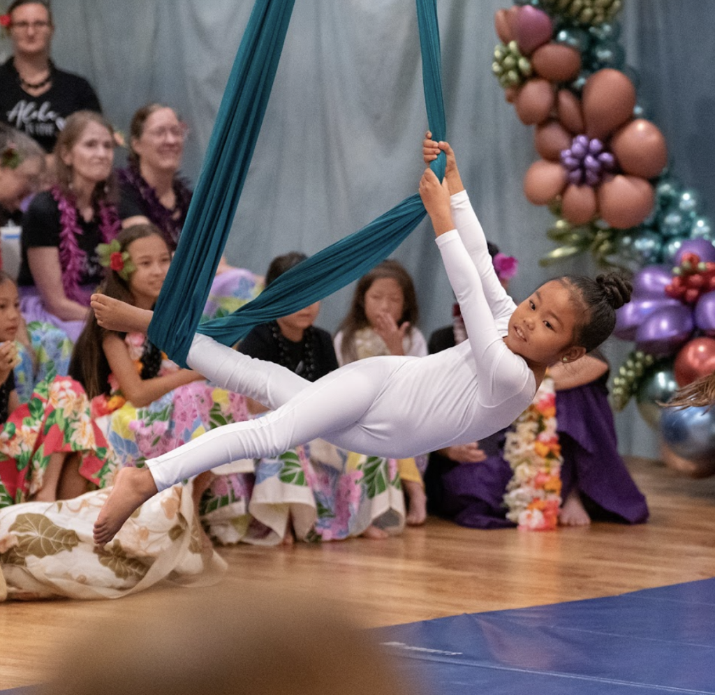 Kids Aerial Summer Weekend Intensive Camp (7-12 years old) with Olivia Trice. In-Person